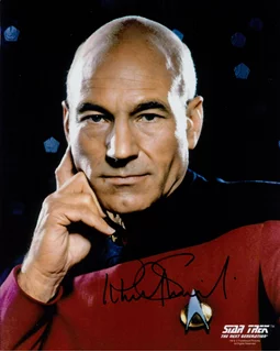 Patrick Stewart autograph