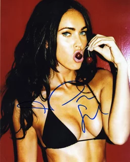 Megan Fox autograph