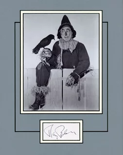 Ray Bolger autograph