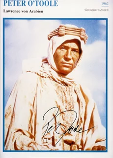 Peter O'Toole autograph