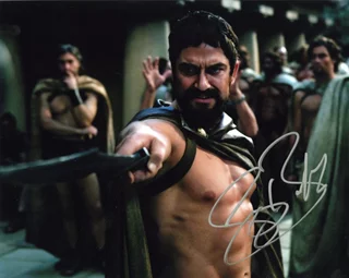 Gerard Butler autograph