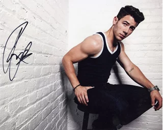 Nick Jonas autograph