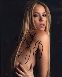 Shakira autograph