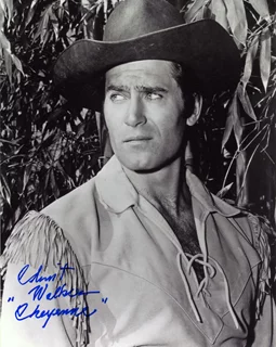 Clint Walker autograph