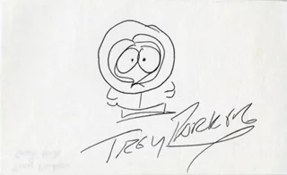 Trey Parker autograph
