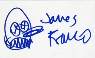 James Franco autograph