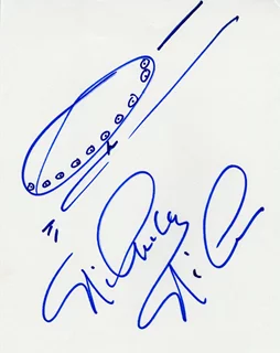 Nichelle Nichols autograph