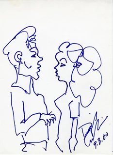 David Carradine autograph