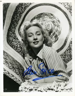 Ann Sothern autograph