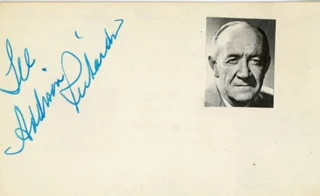 Addison Richards autograph