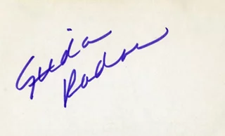 Gilda Radner autograph