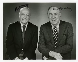 Bob and Ray autograph