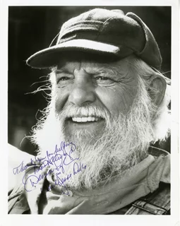 Denver Pyle autograph