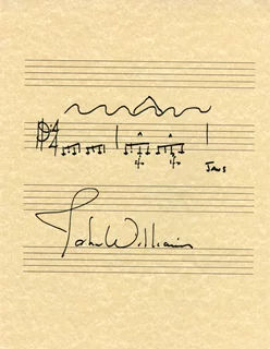 John Williams autograph