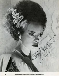 Elsa Lancaster autograph