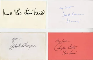 Adventures of Superman autograph