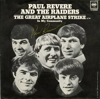 Paul Revere and The Raiders autograph