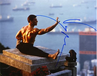 Jean-Claude Van Damme autograph