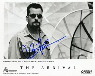 Charlie Sheen autograph