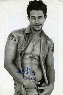 Mark Wahlberg autograph