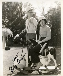 George Burns autograph