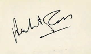 Herbert Ross autograph