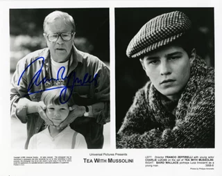 Franco Zeffirelli autograph