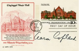 Aaron Copeland autograph