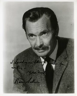 Barry Sullivan autograph