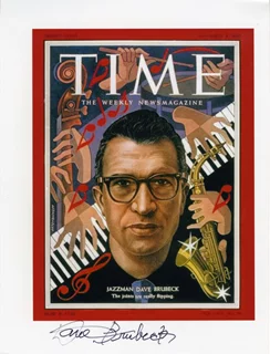Dave Brubeck autograph
