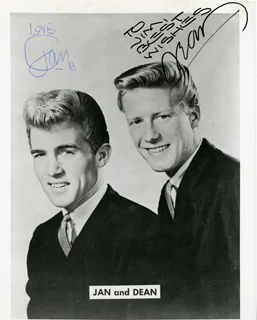 Jan and Dean autograph