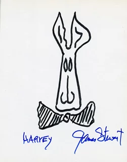 James Stewart autograph