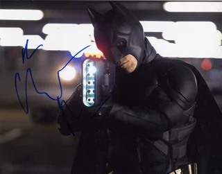 Christian Bale autograph