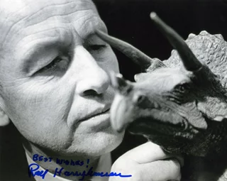 Ray Harryhausen autograph