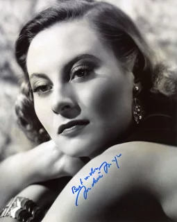 Michele Morgan autograph