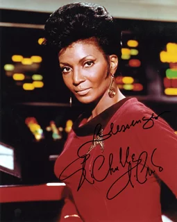 Nichelle Nichols autograph