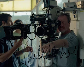 Ridley Scott autograph