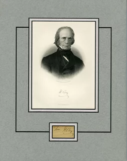 Henry Clay autograph