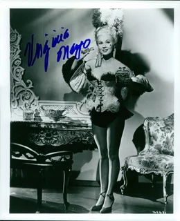 Virginia Mayo autograph