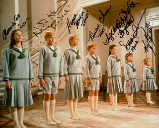 The Sound of Music autograph
