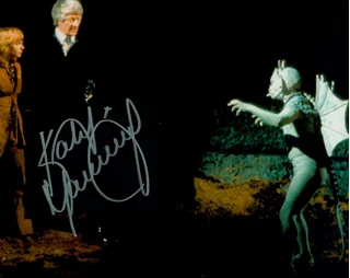 Katy Manning autograph