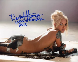 Rachel Harris autograph