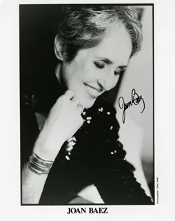 Joan Baez autograph