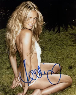 Heidi Klum autograph