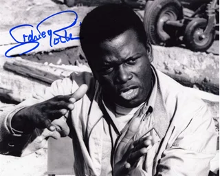 Sidney Poitier autograph