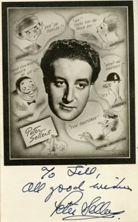 Peter Sellers autograph