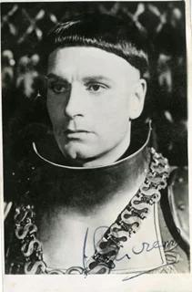 Laurence Olivier autograph