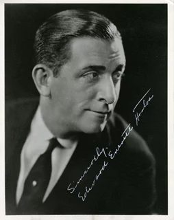 Edward Everett Horton autograph