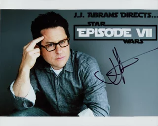 JJ Abrams autograph