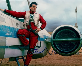 Oscar Isaac autograph